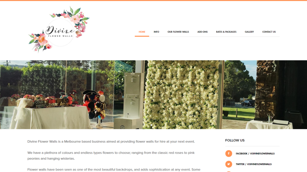 Divine Flower Walls Home